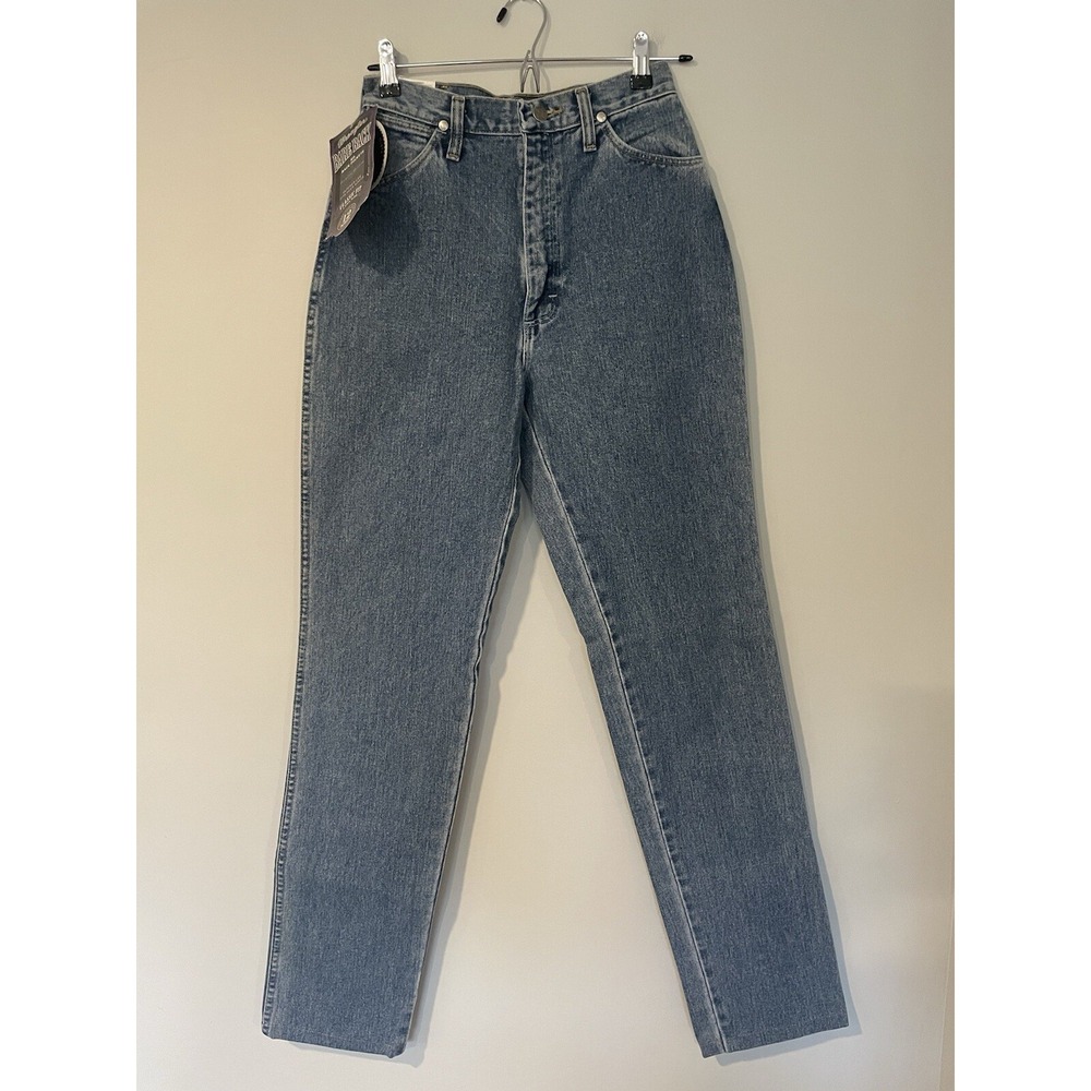 VTG Wrangler Bareback Classic Fit‎ HIgh Rise Jeans 28 Women's Size 7/8 X 36 Tall